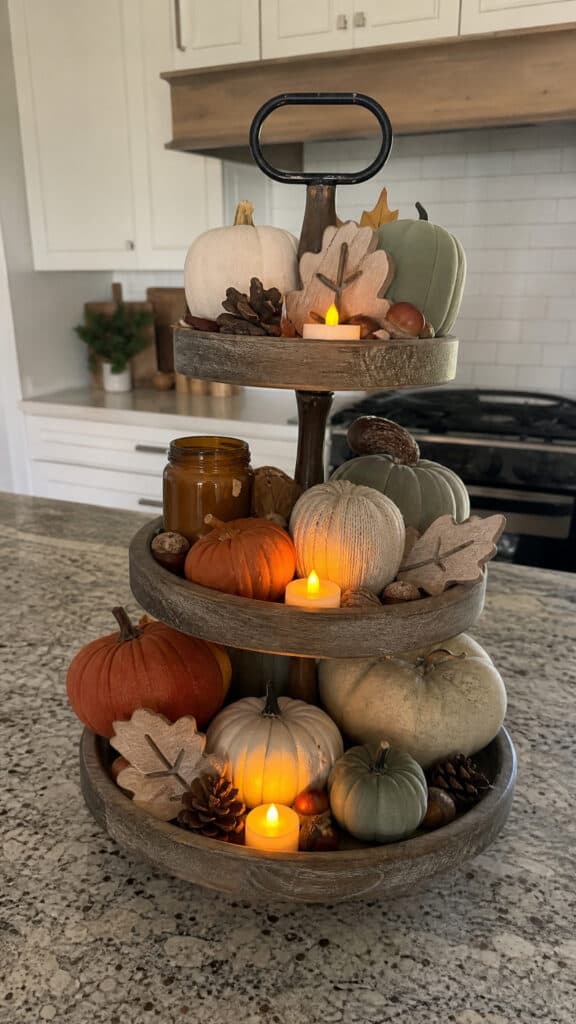 Tiered Tray Seasonal Styling
