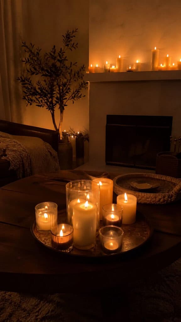 Create Ambient Atmosphere with Candles