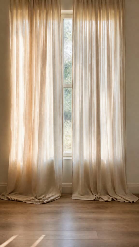 Install Soft Window Treatments