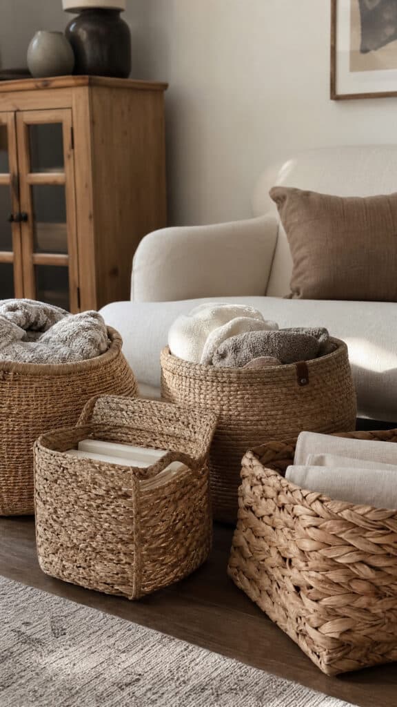 Organize with Stylish Storage Baskets