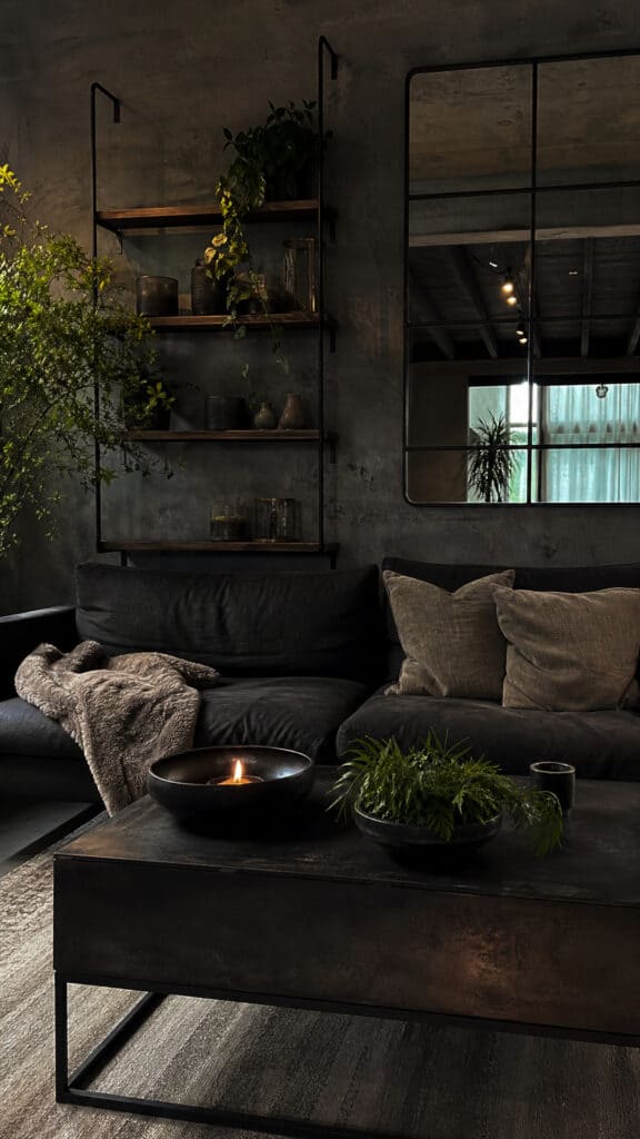 Blackened Steel and Iron Accents