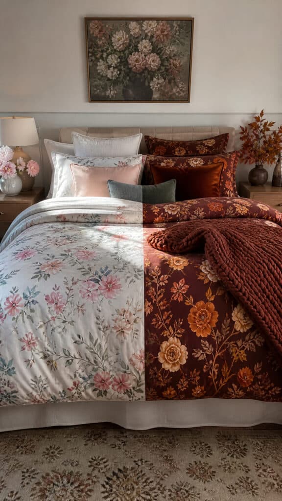 Seasonal Updates To Keep Your Floral Bedroom Fresh