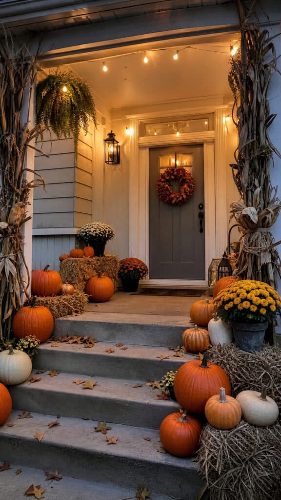 Welcome Guests With Festive Front Porch Decor