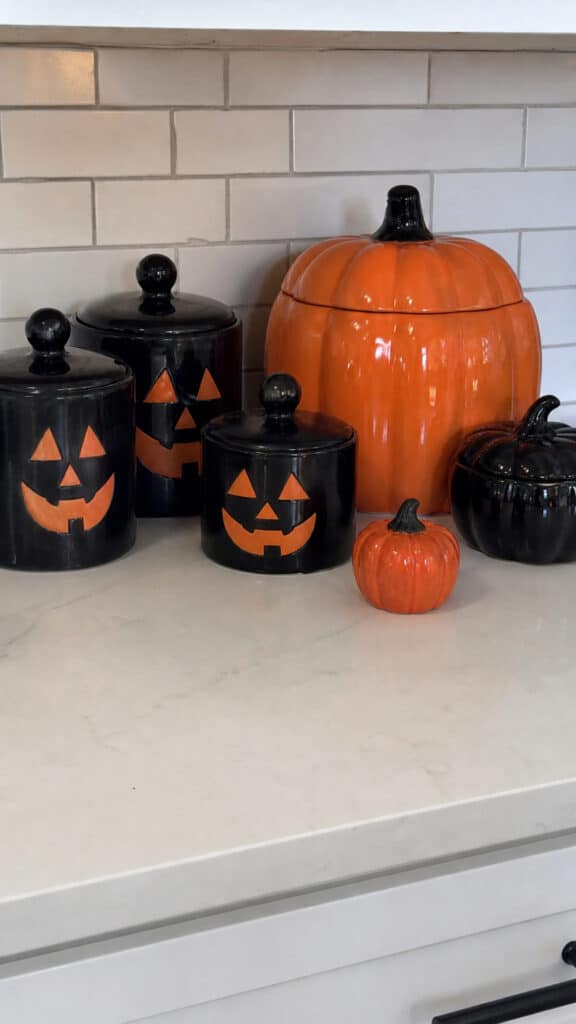 Halloween-Themed Canisters and Storage