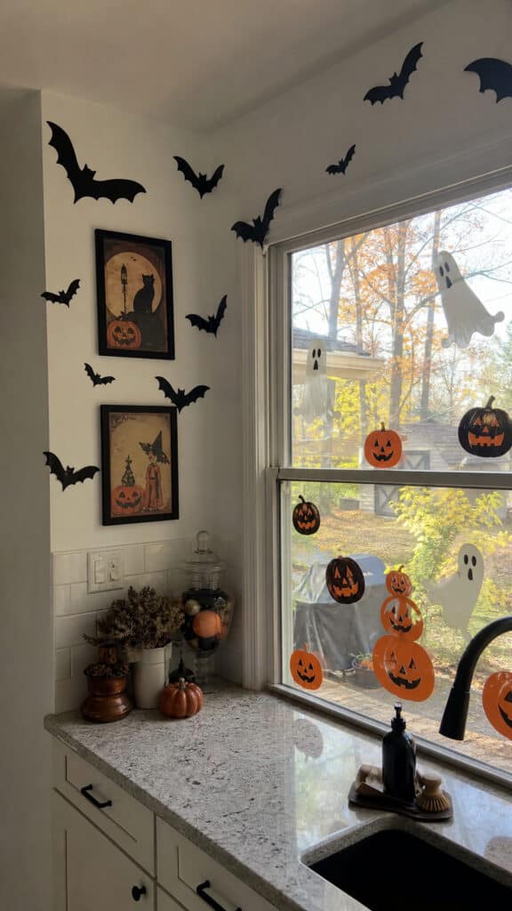 Spooky Wall Art and Window Clings