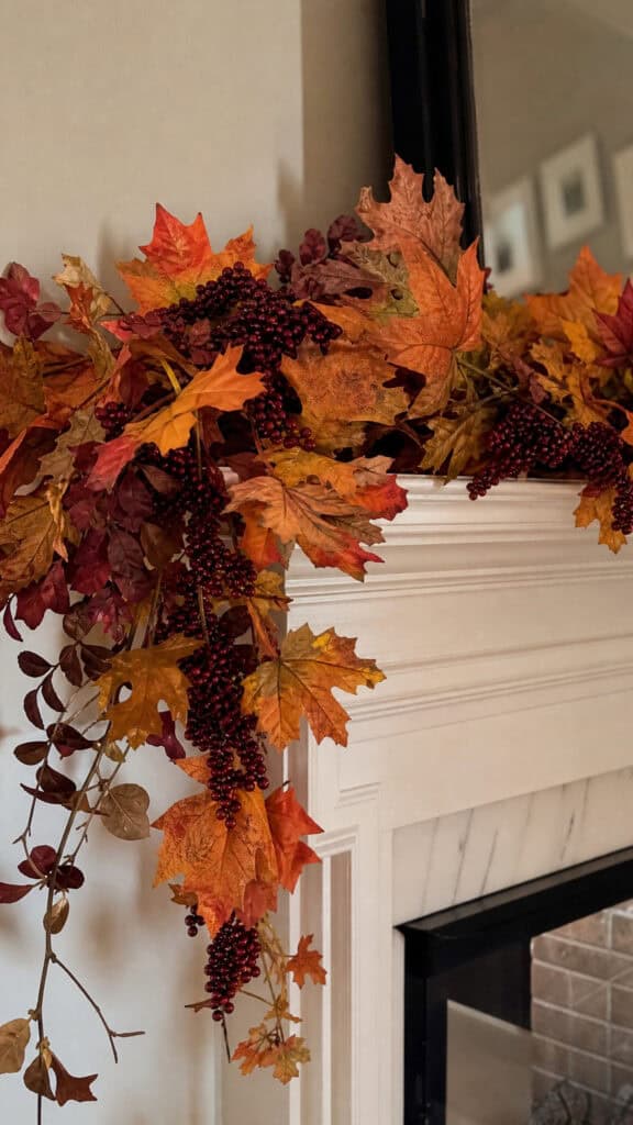 Autumn Leaf and Berry Garland