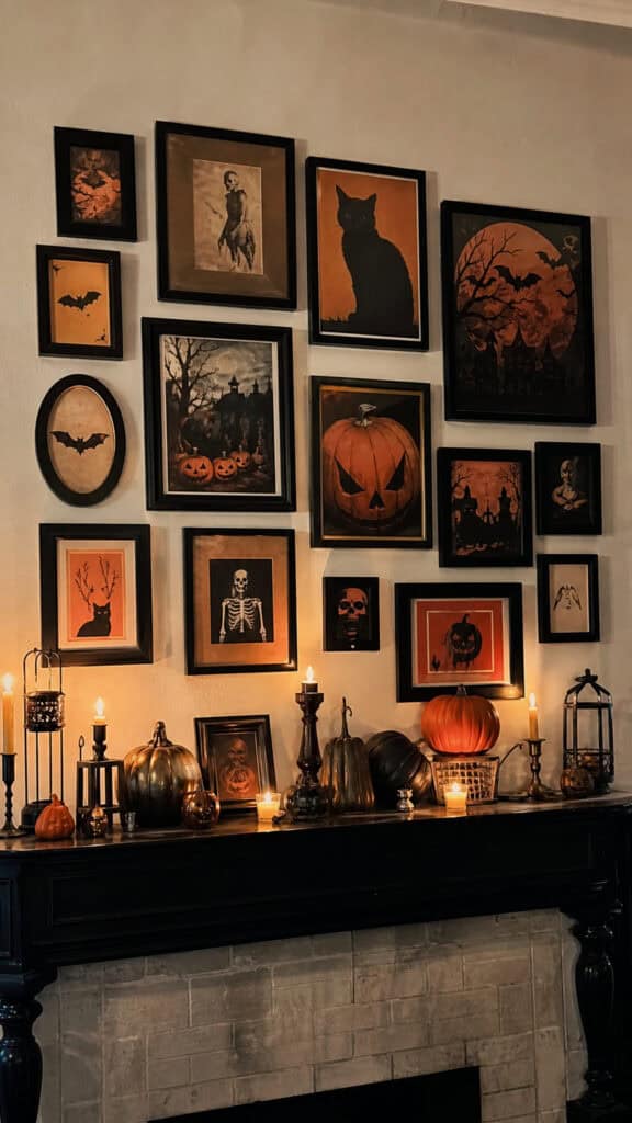 Framed Halloween Art