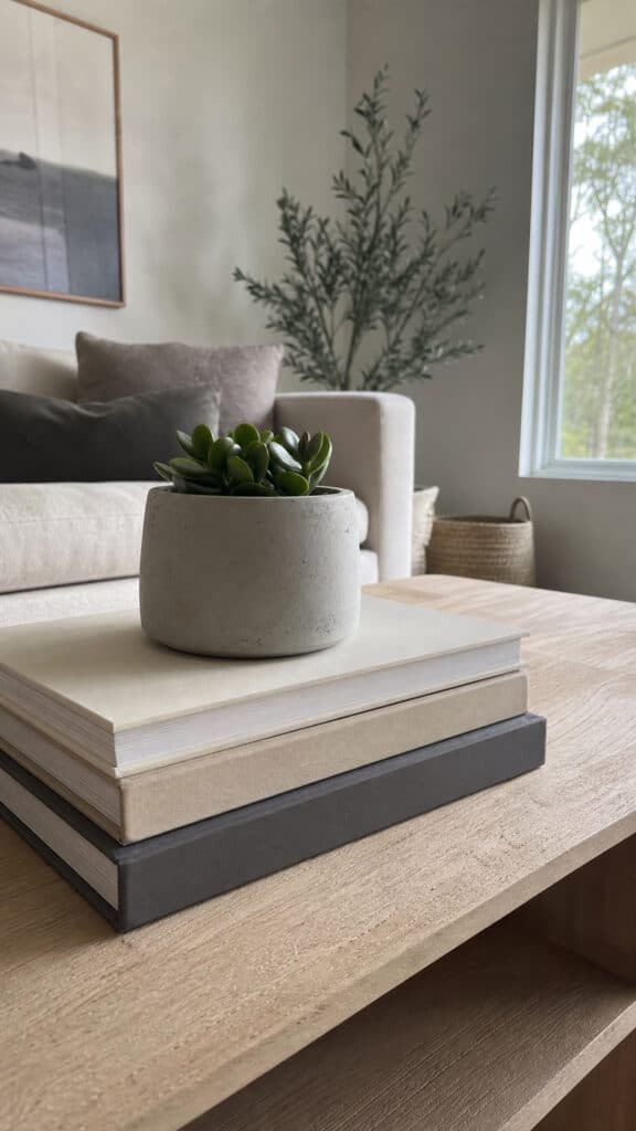 Layer in Books for Height and Interest