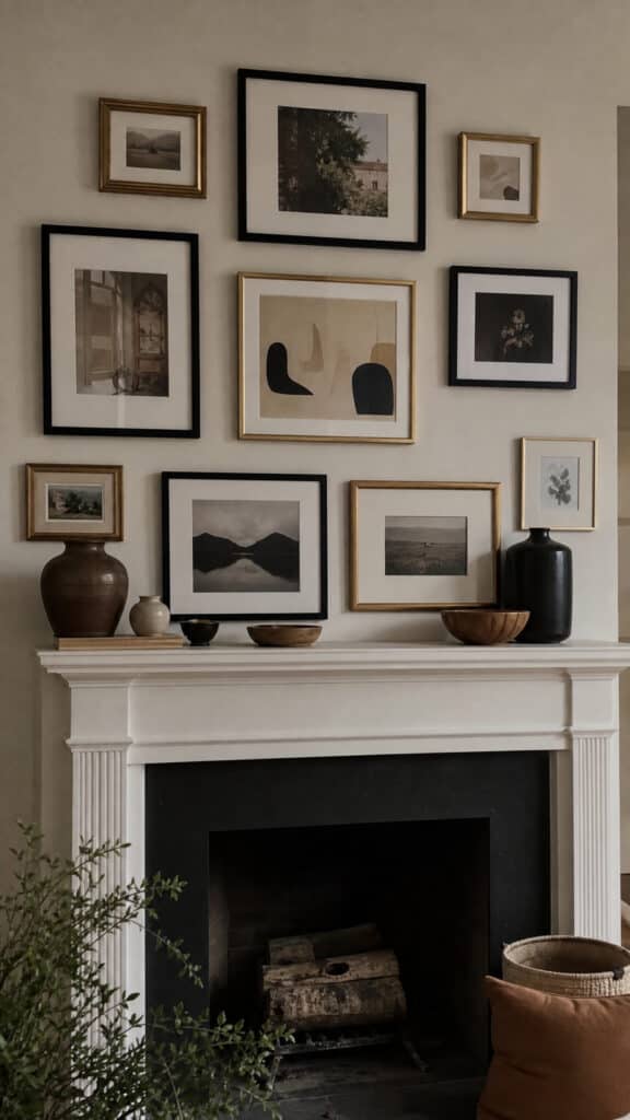 Artistic Gallery Wall