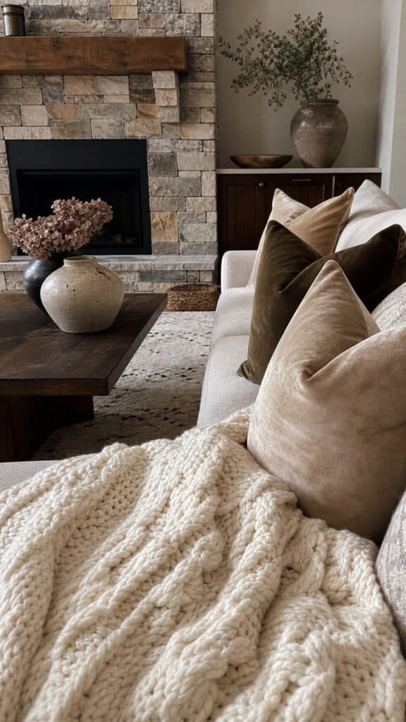 Layer Textures For That Cozy-Elegant Balance