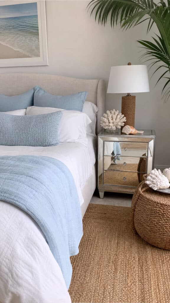Coastal Elegance with Soft Blues