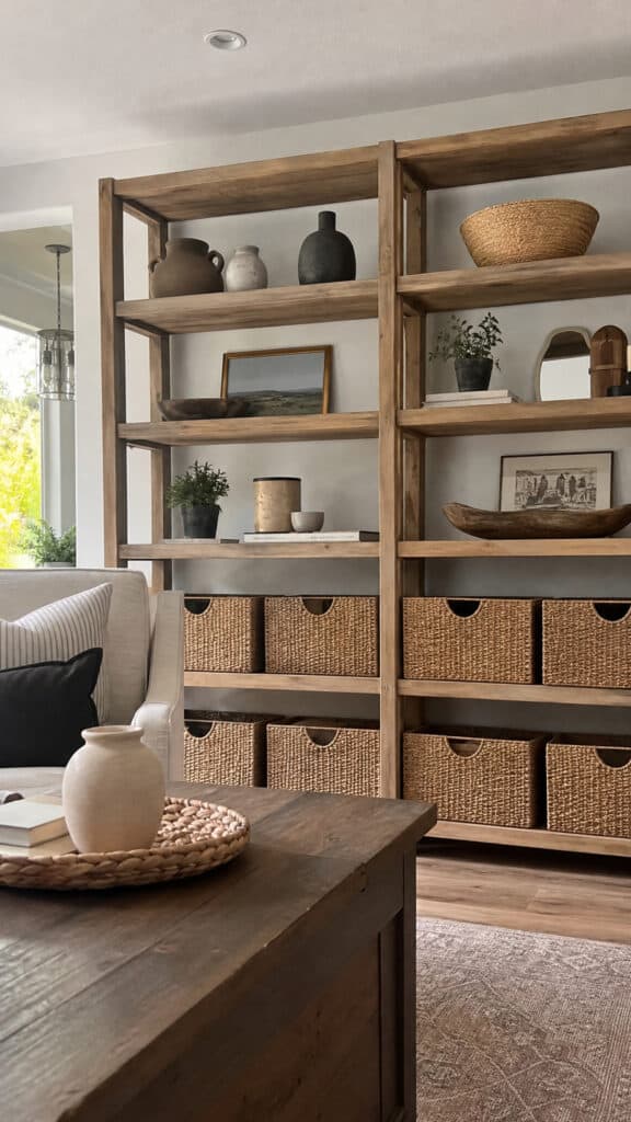 Use Baskets for Hidden Storage
