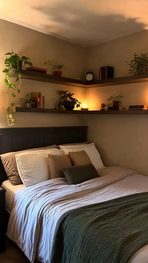 Corner Shelf Solutions for Awkward Spaces