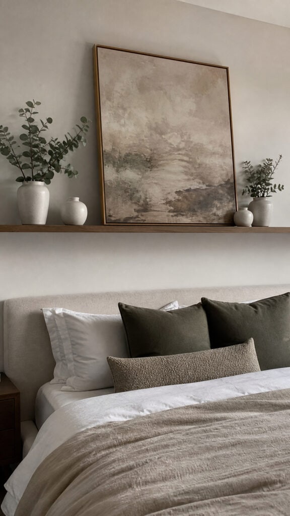 Shelf and Artwork Combination