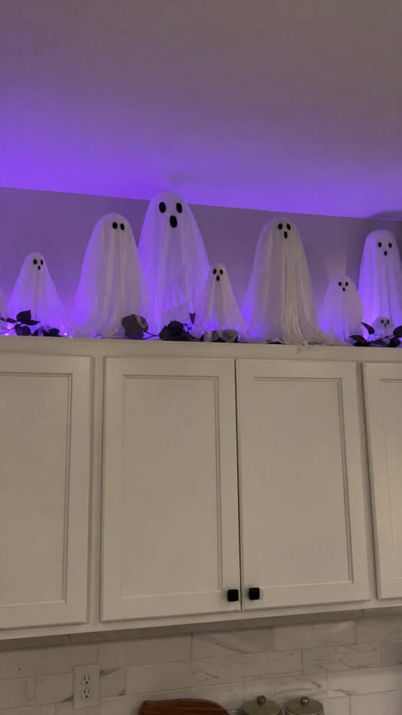 Ghostly Gathering Above the Cabinets