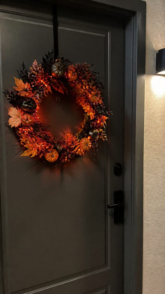 Wreaths That Welcome Trick-or-Treaters