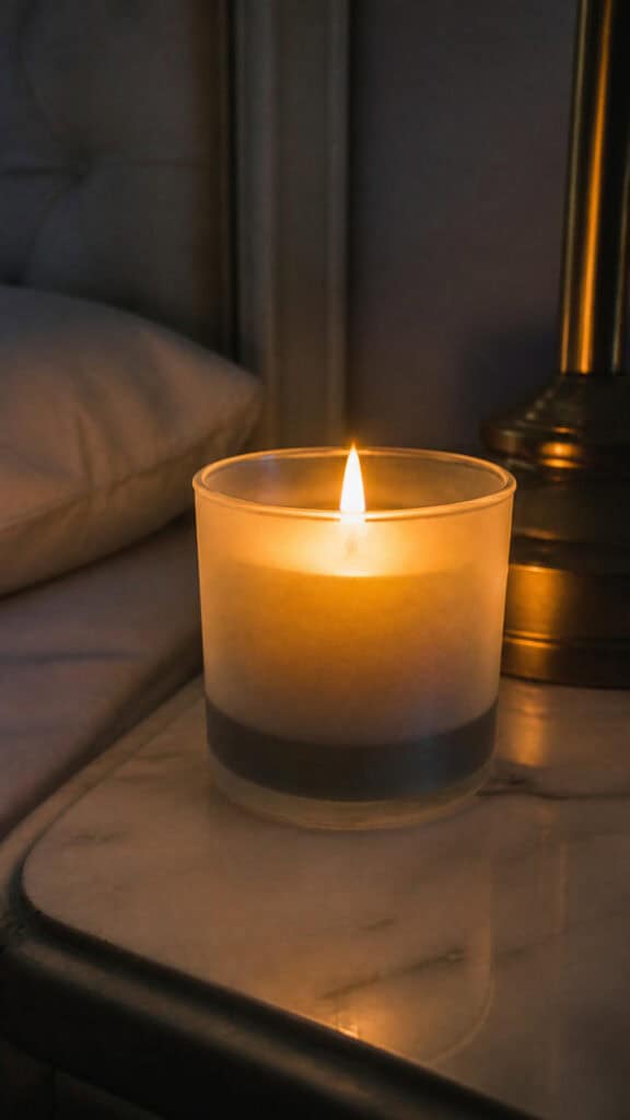 Add Warmth With A Scented Candle