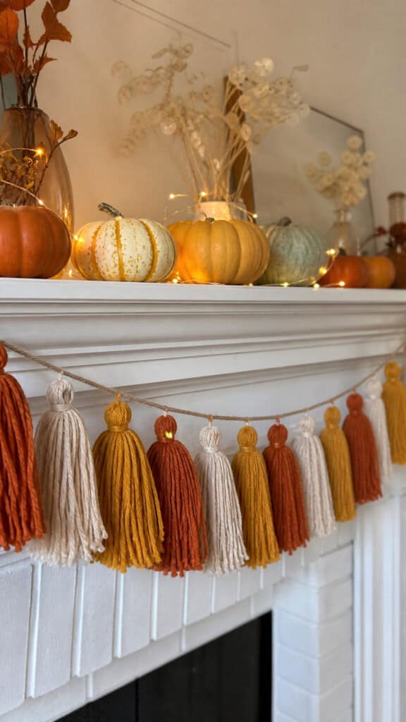 Tassel Garland In Autumn Colors