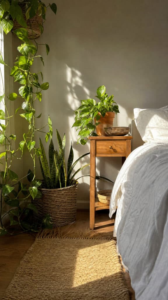 Bring Nature Indoors With Plants And Natural Elements