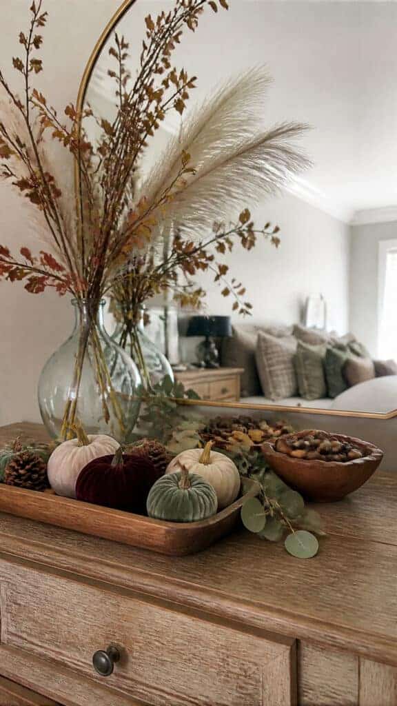Add Natural Elements and Fall Foliage