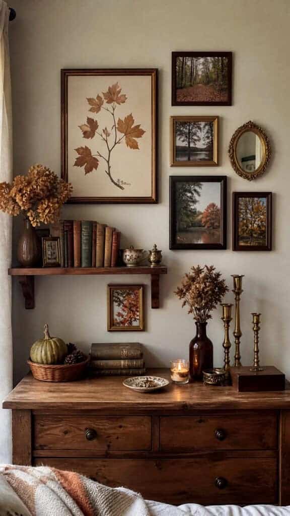 Display Personal Touches and Seasonal Artwork