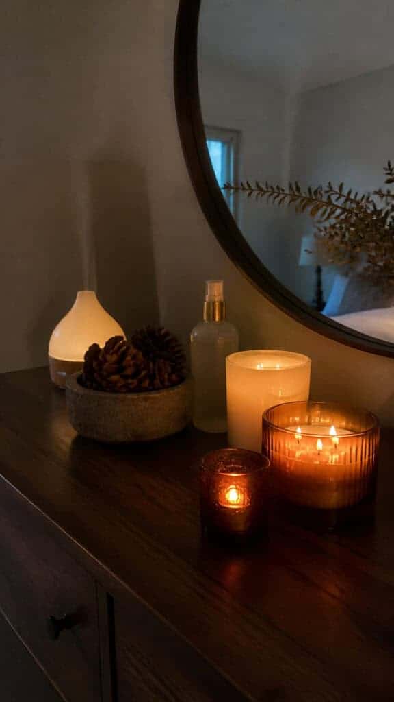 Incorporate Cozy Scents Throughout