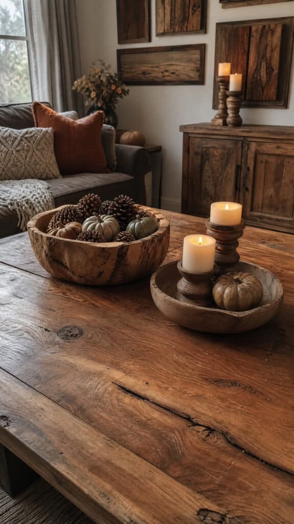 Incorporate Natural Wood Elements And Rustic Touches