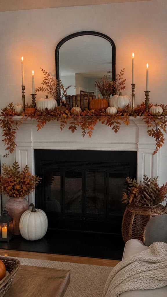 Style Your Mantel with Fall Decor