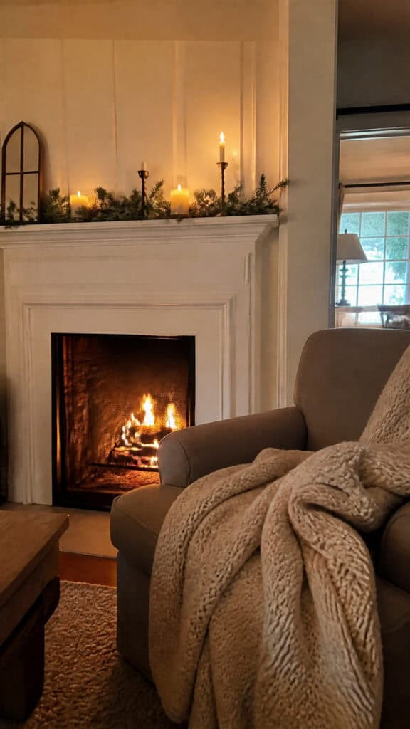 Fireplace Corner Retreat