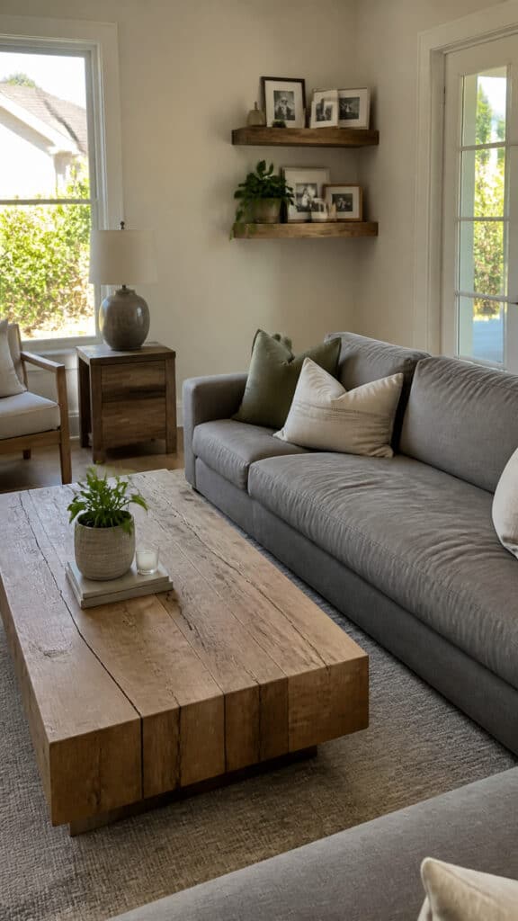 Add Warmth With Wood Accents