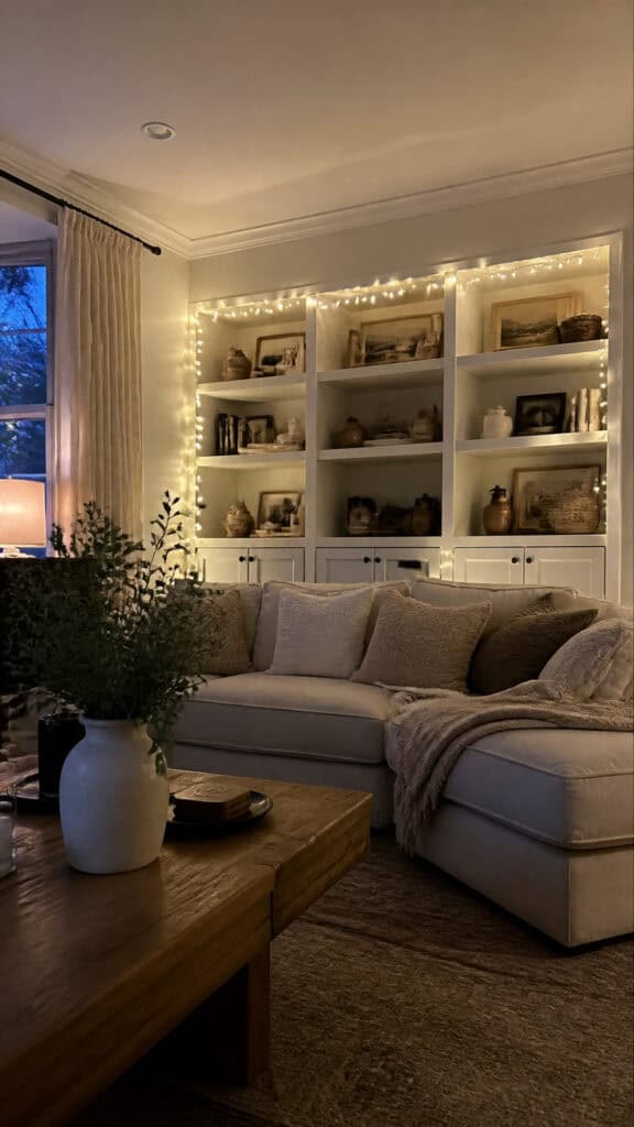 Create Ambiance with String Lights and Fairy Lights