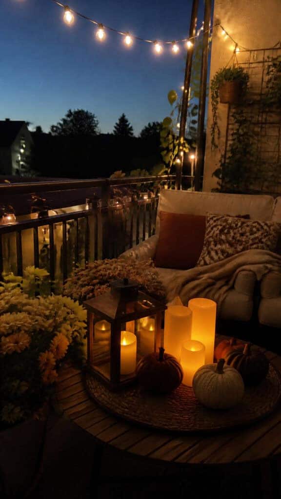 Add Warm Lighting for Evening Ambiance