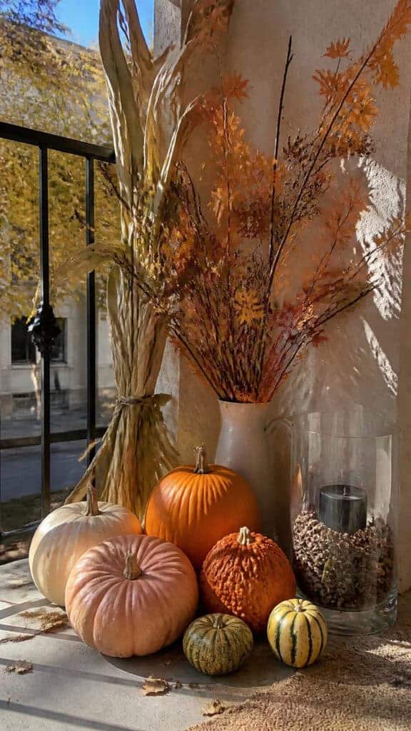 Incorporate Natural Elements and Pumpkins