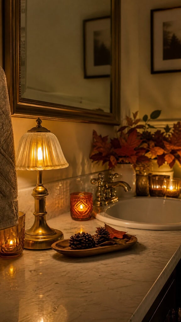 Add Warm Lighting For A Cozy Glow