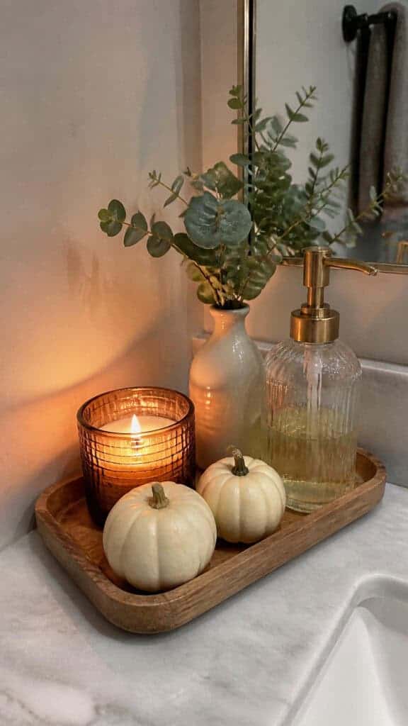 Create a Simple Fall Vignette on Your Counter