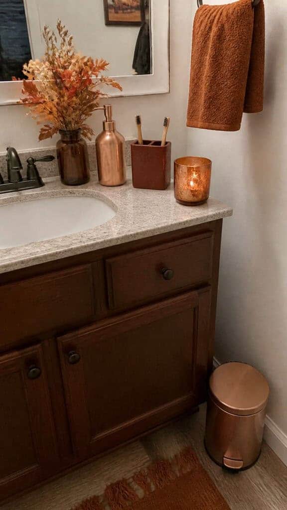 Switch Out Small Accessories for Fall Colors