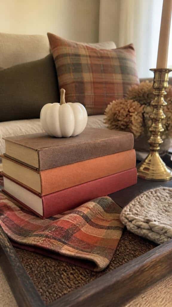 Incorporate Seasonal Books and Textures