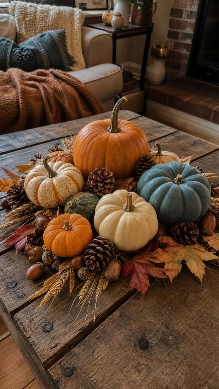 Pumpkin Paradise with Natural Elements