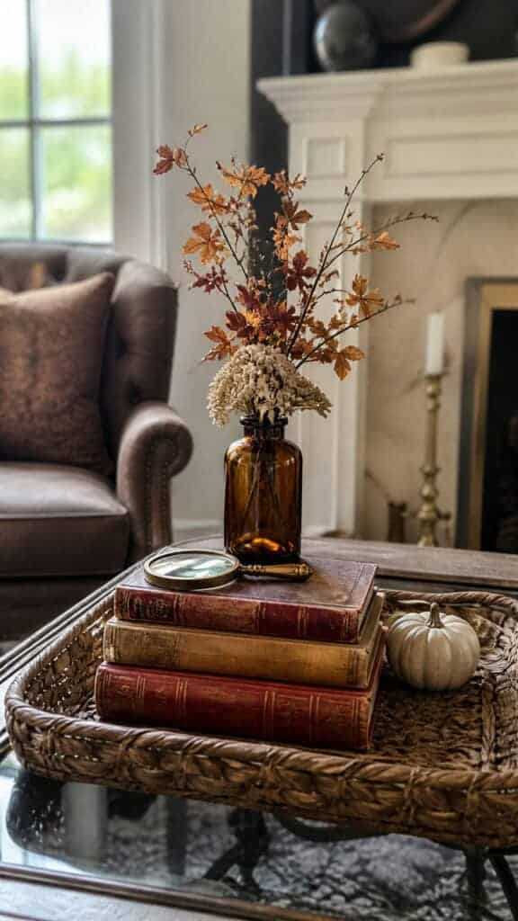 Vintage Books and Botanical Beauty