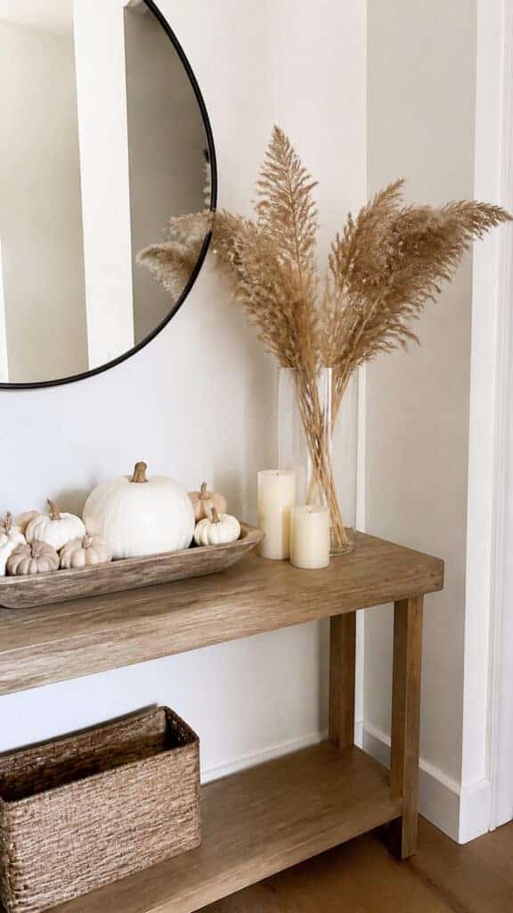 Modern Minimalist Autumn Styling