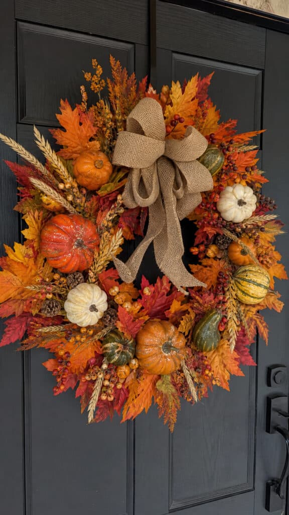 Autumn Wreath Welcome