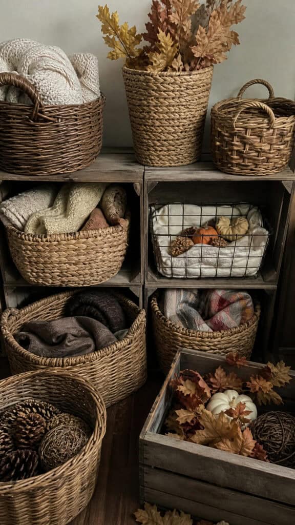 Basket And Bin Organization
