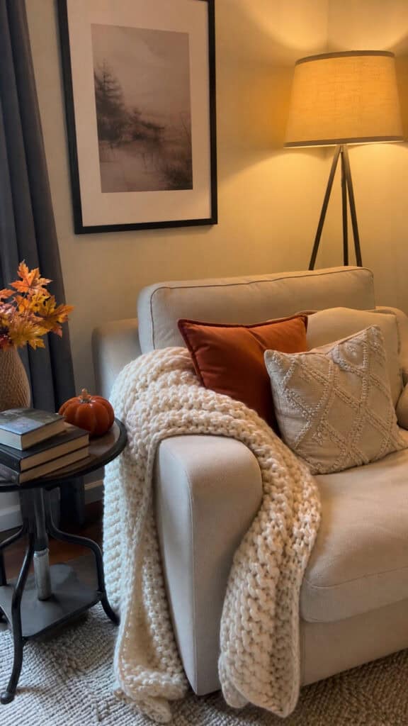 Cozy Reading Nook Creation
