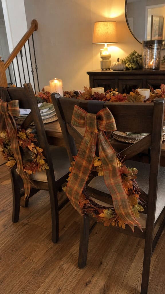 Dining Chair Decorations