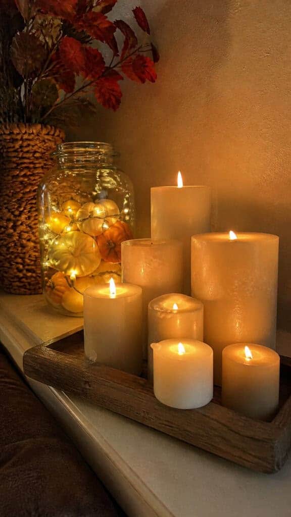 Use Lighting to Create Cozy Fall Ambiance