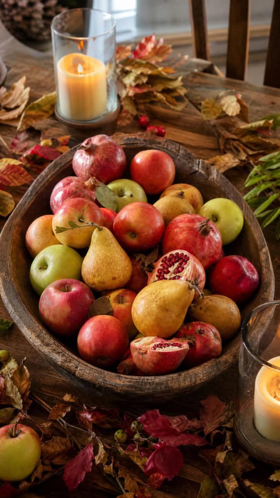 Harvest-Inspired Fruit and Vegetable Displays