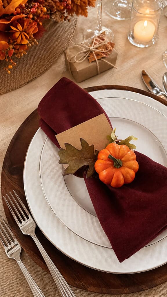 Set Each Place Setting with Thoughtful Details