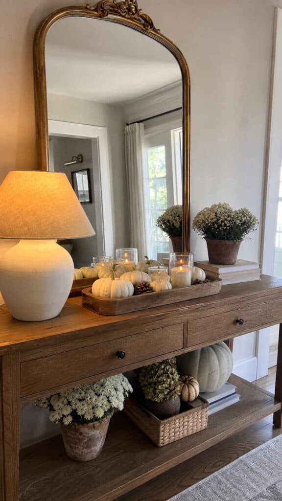 Style a Welcoming Console Table or Bench