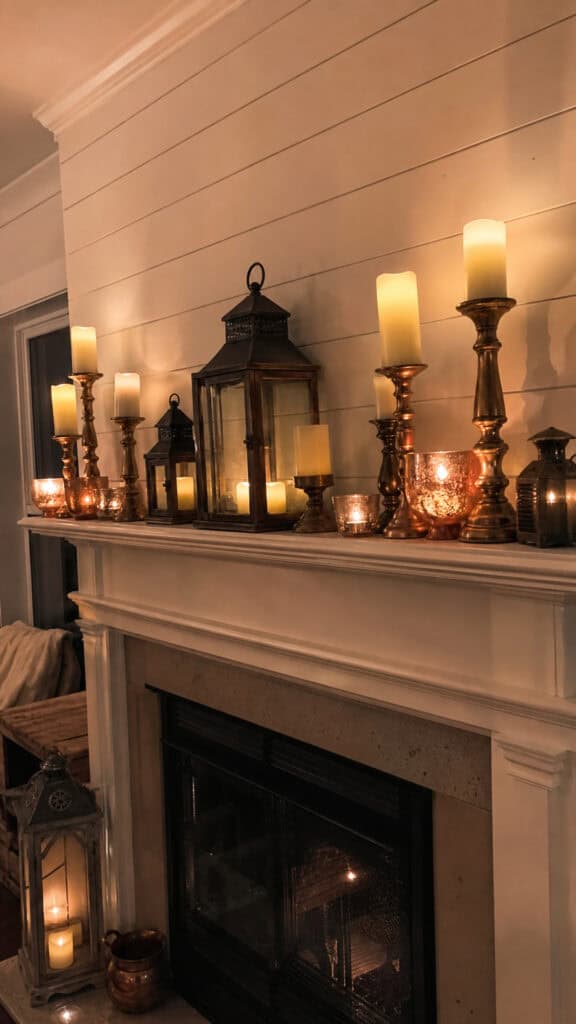 Candlelight And Lantern Glow