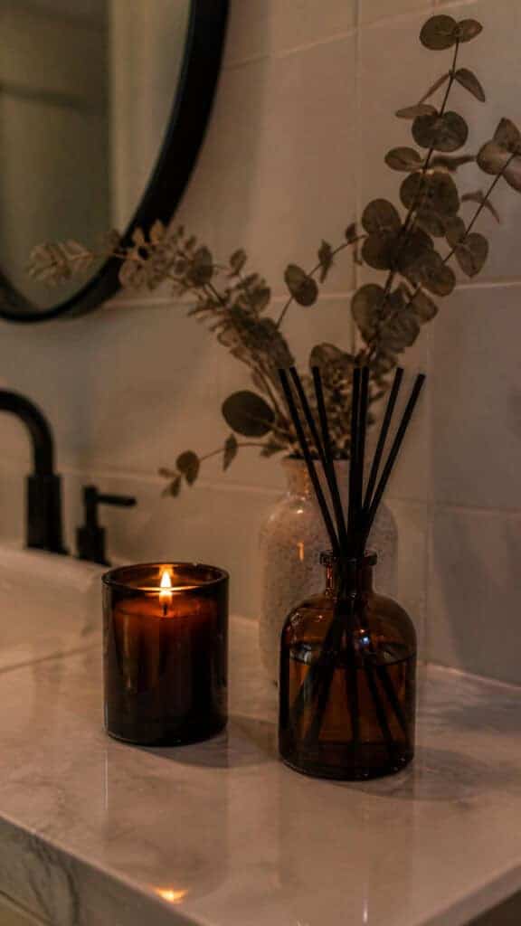 Add Seasonal Scents with Candles and Diffusers